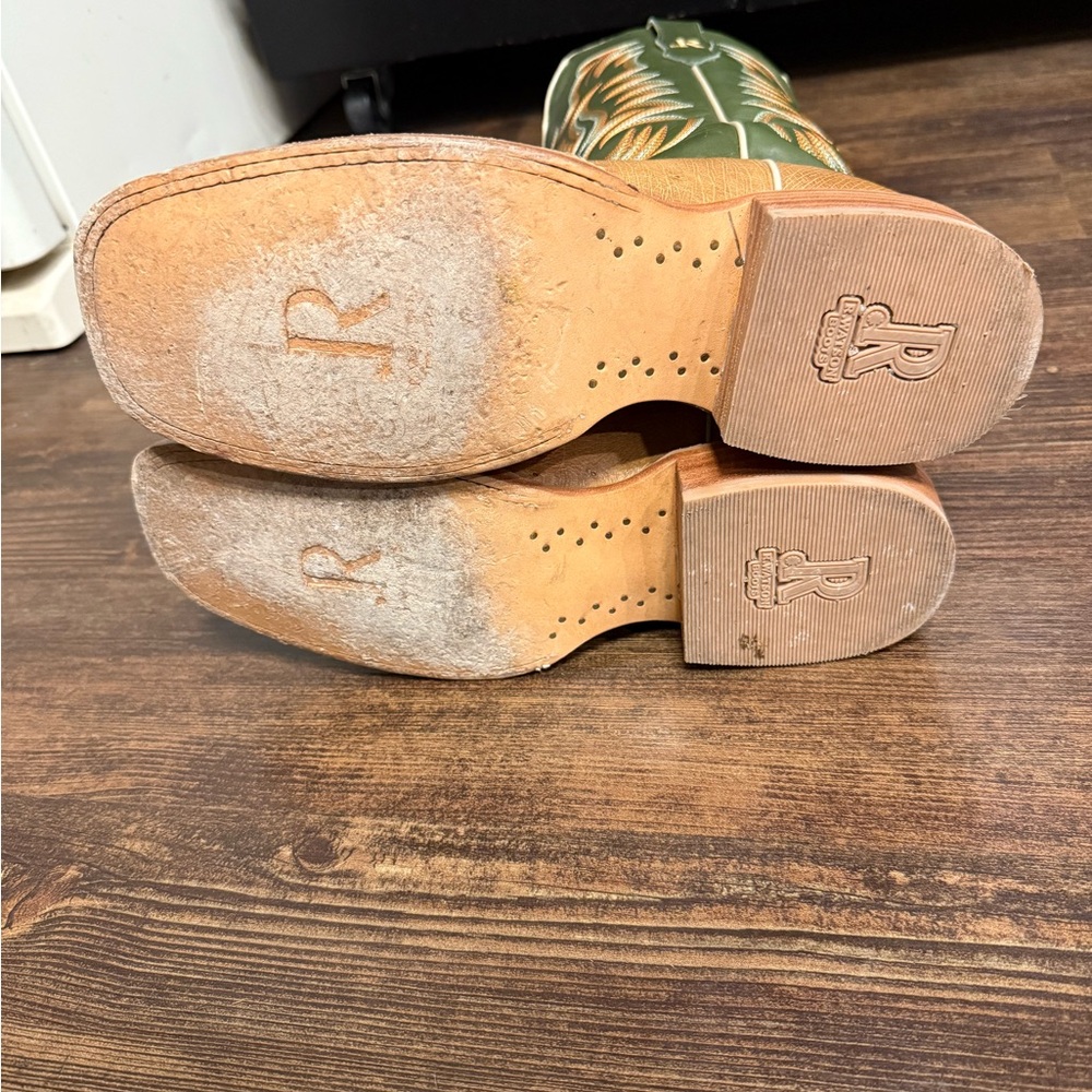 Men’s R. Watson Ostrich Boots - Picture 3 of 4